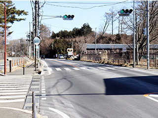 本栖湖方面から